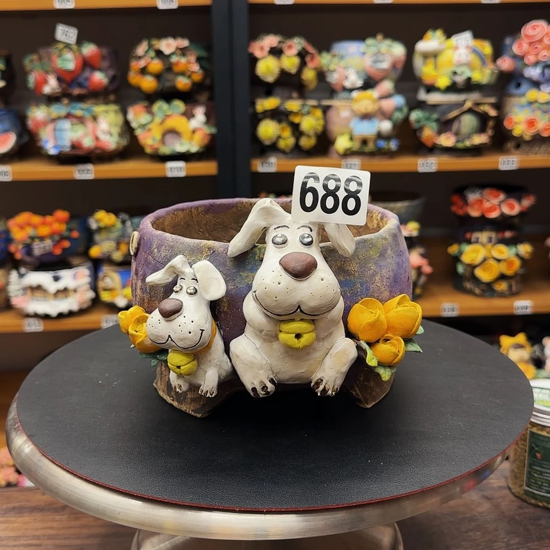 【闪购商品】粗陶手捏
