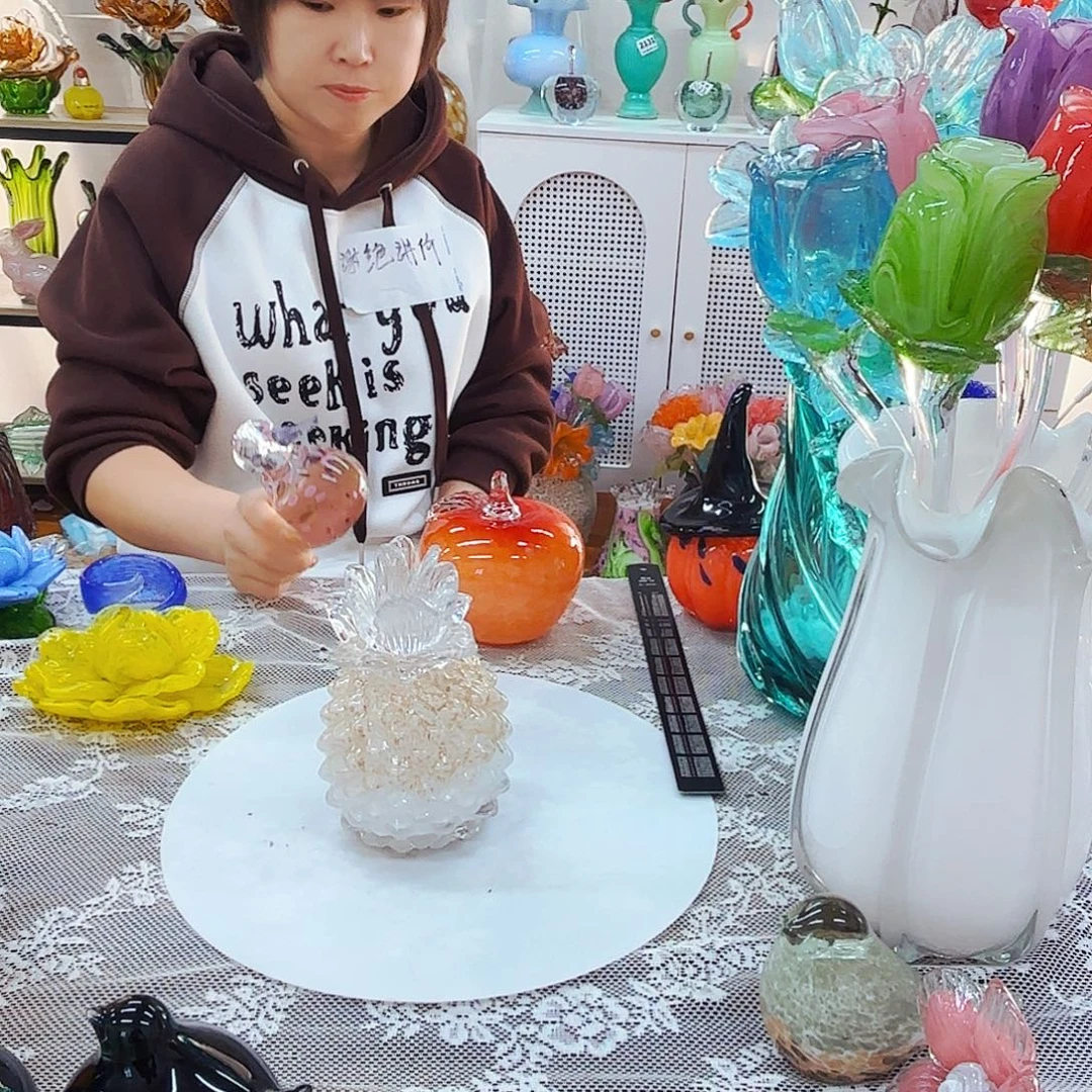琉璃花瓶花器艺术品