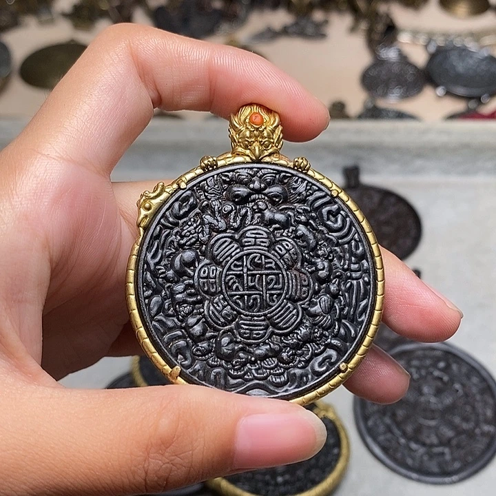 舢***板铜家居工艺挂件吊坠