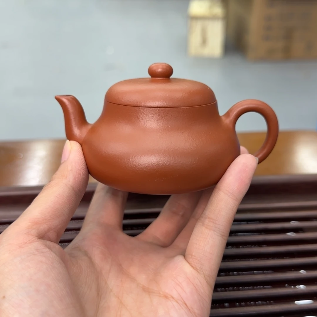 微瑕老林紫砂朱泥君德140c c