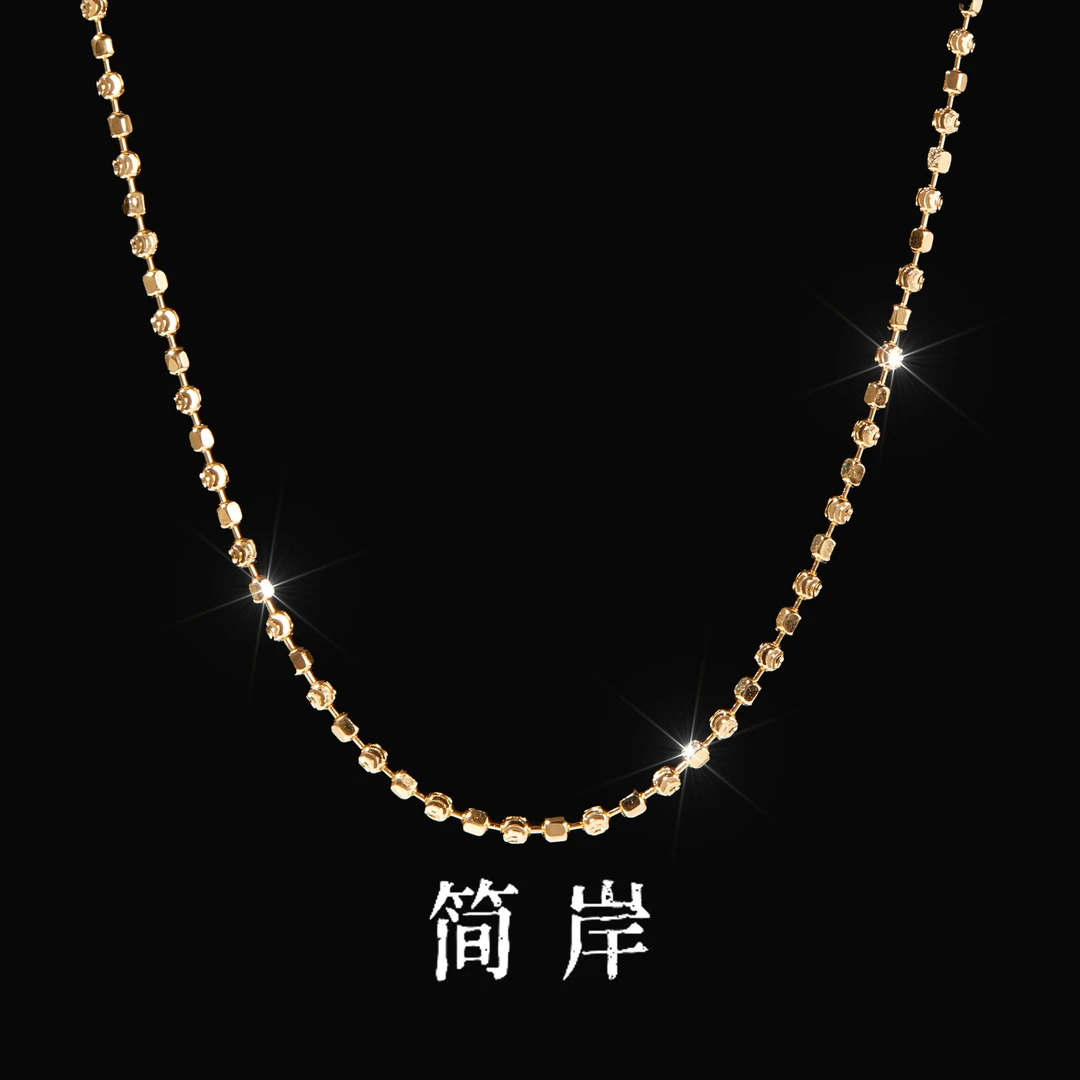 jeshore/简岸 链子925银 意式经典星梦项链