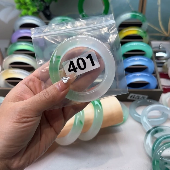 玉陌*殇时尚飘花手镯401