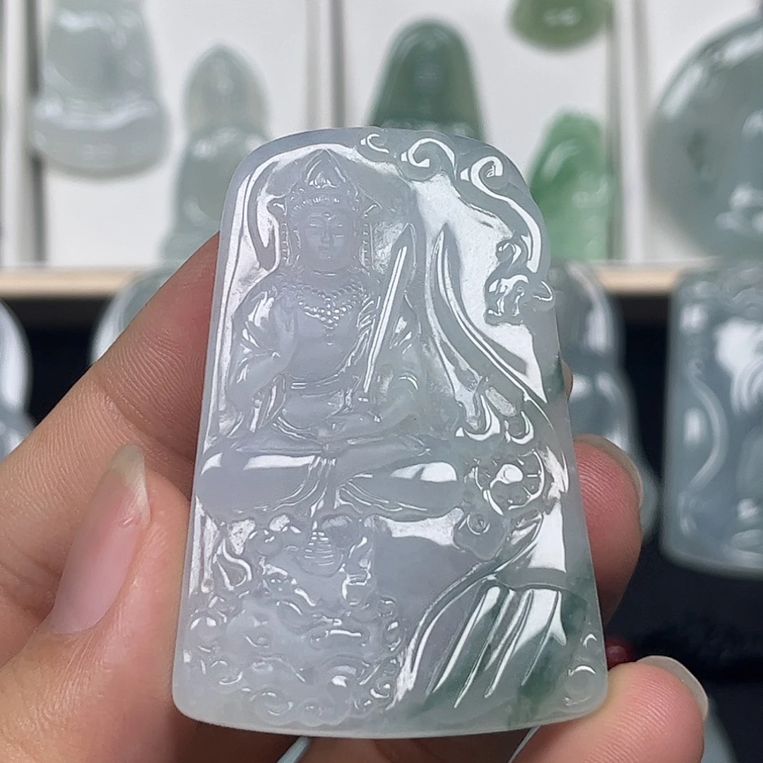 颈饰未镶嵌翡翠缅甸天然翡翠