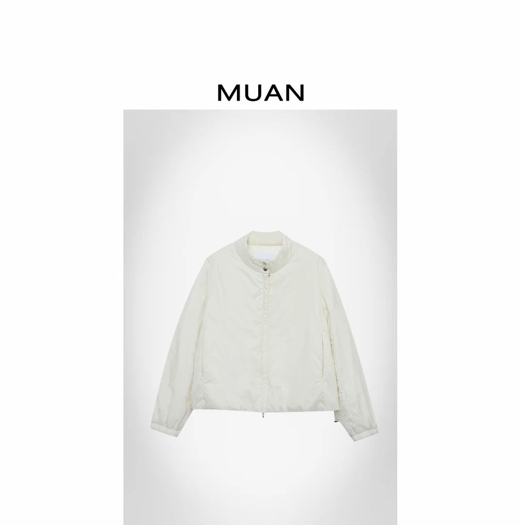 木岸MUAN：《微光棉服》定制高级百搭宽松简约外套上衣D-MJ-F8326