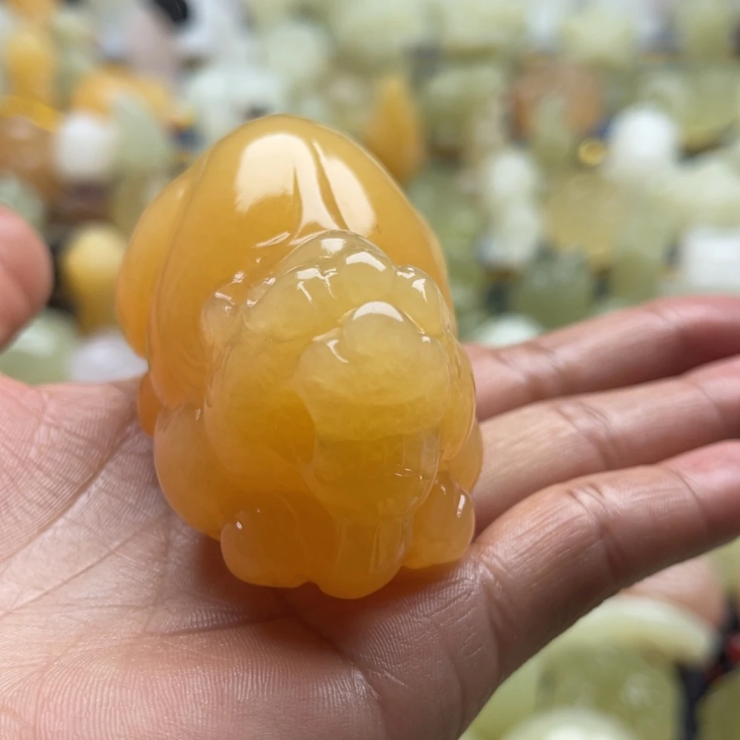 秤***姐玉天然桌面小摆件