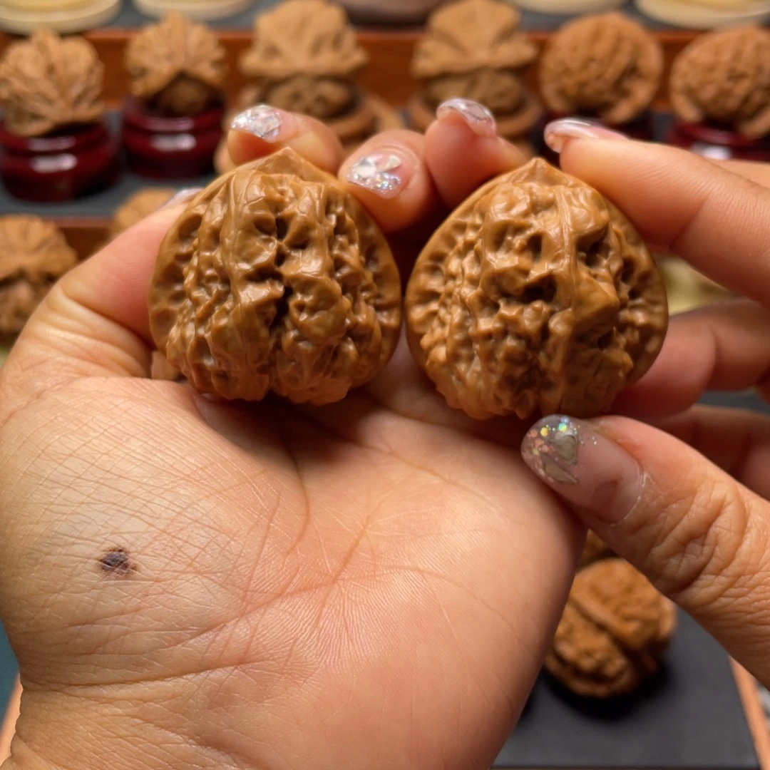 把件文玩核桃三角蛙40