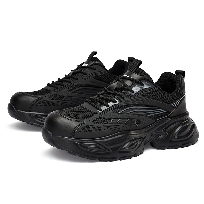 悍军男士防臭劳保鞋女防砸防刺绝缘潮流老爹鞋款式时尚休闲工作鞋