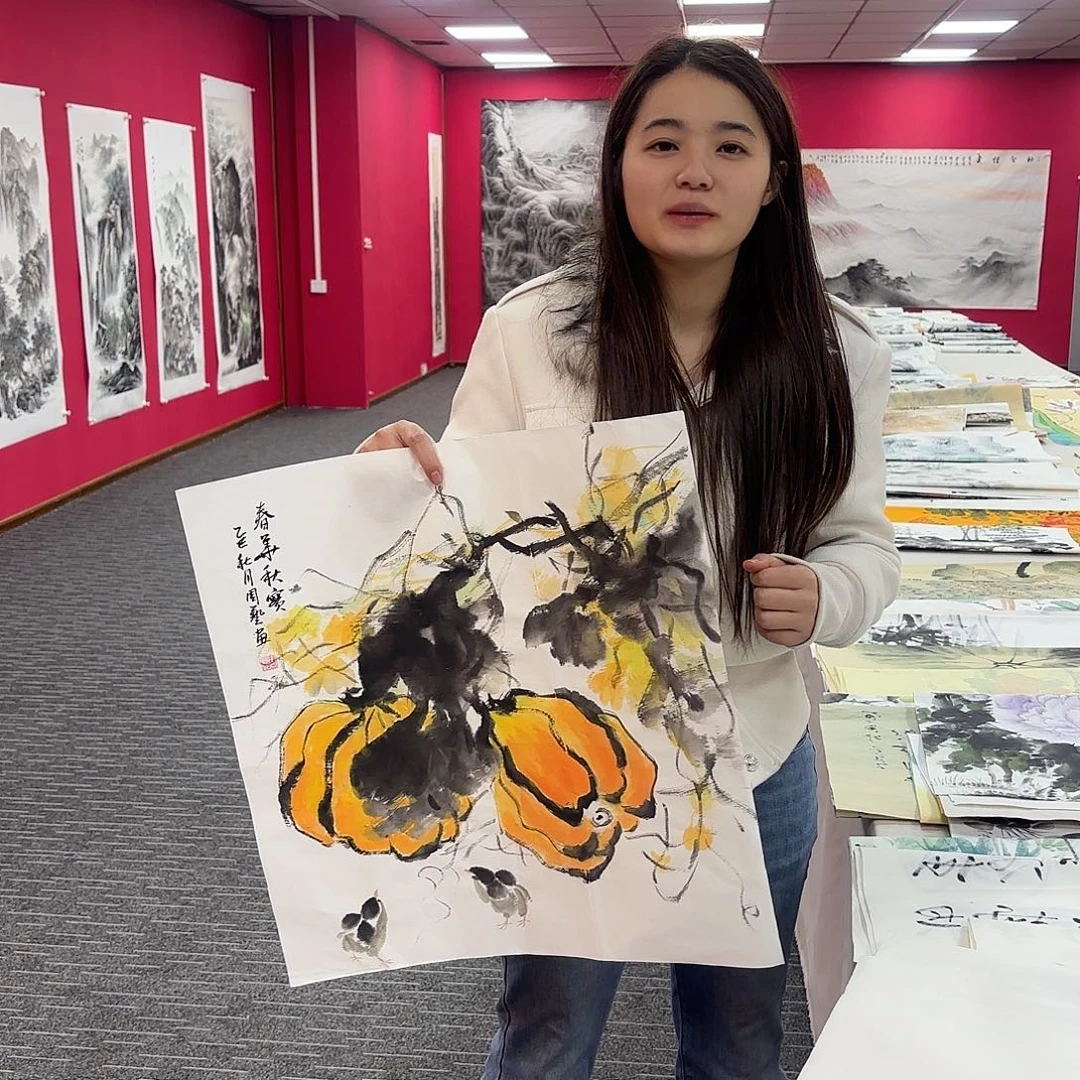 国画国画纯手绘作品