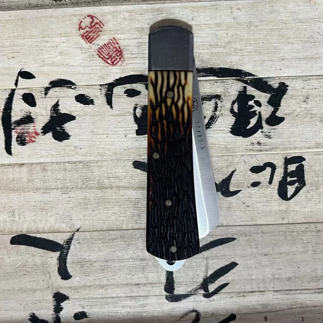 089多功能老式电工刀剥皮刀削皮树枝嫁接刀