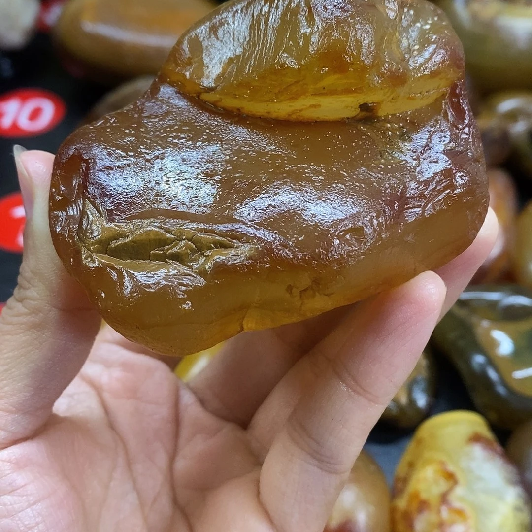 玛瑙/玉髓未镶嵌手把件