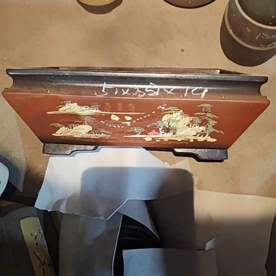 宜兴紫砂花盆清仓处理