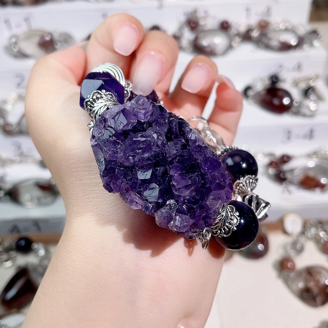 水晶手链合金无****?尺寸