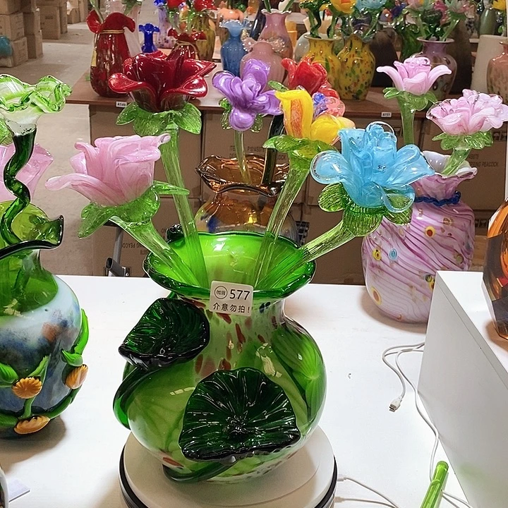 夜光花加瓶高45厘米宽12厘米