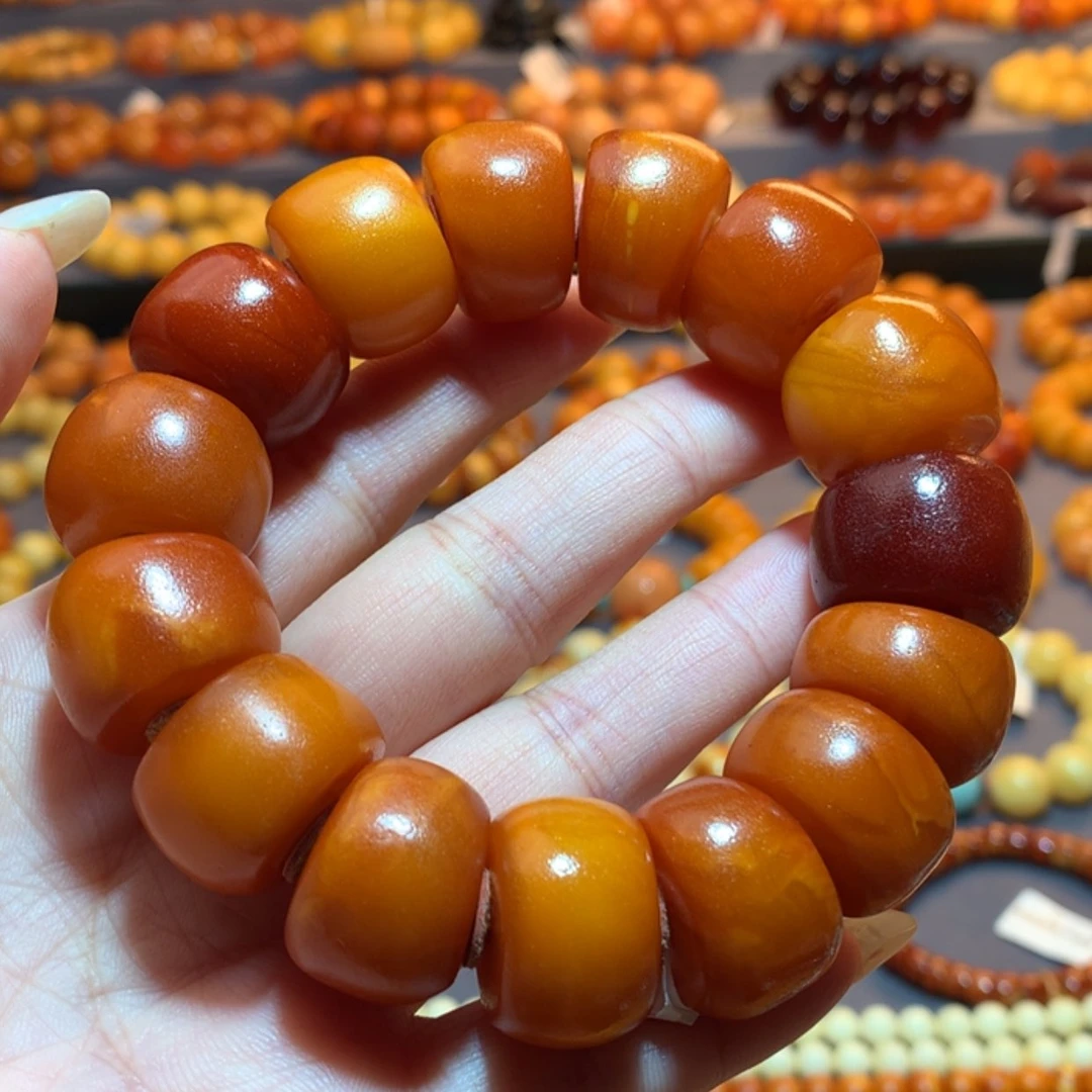 【闪购商品】手串蜜蜡未镶嵌蜜蜡手串
