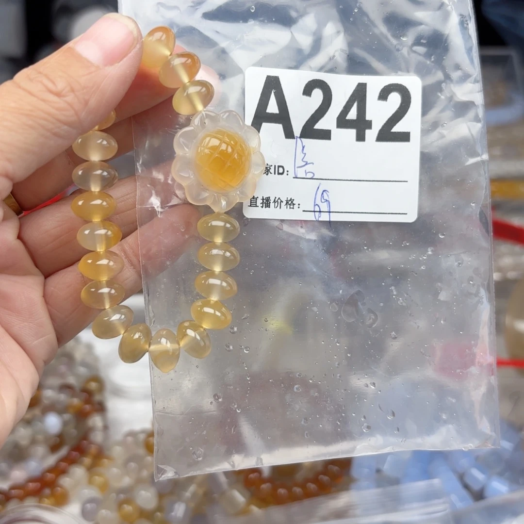 倍***你玛瑙/玉髓未镶嵌手镯