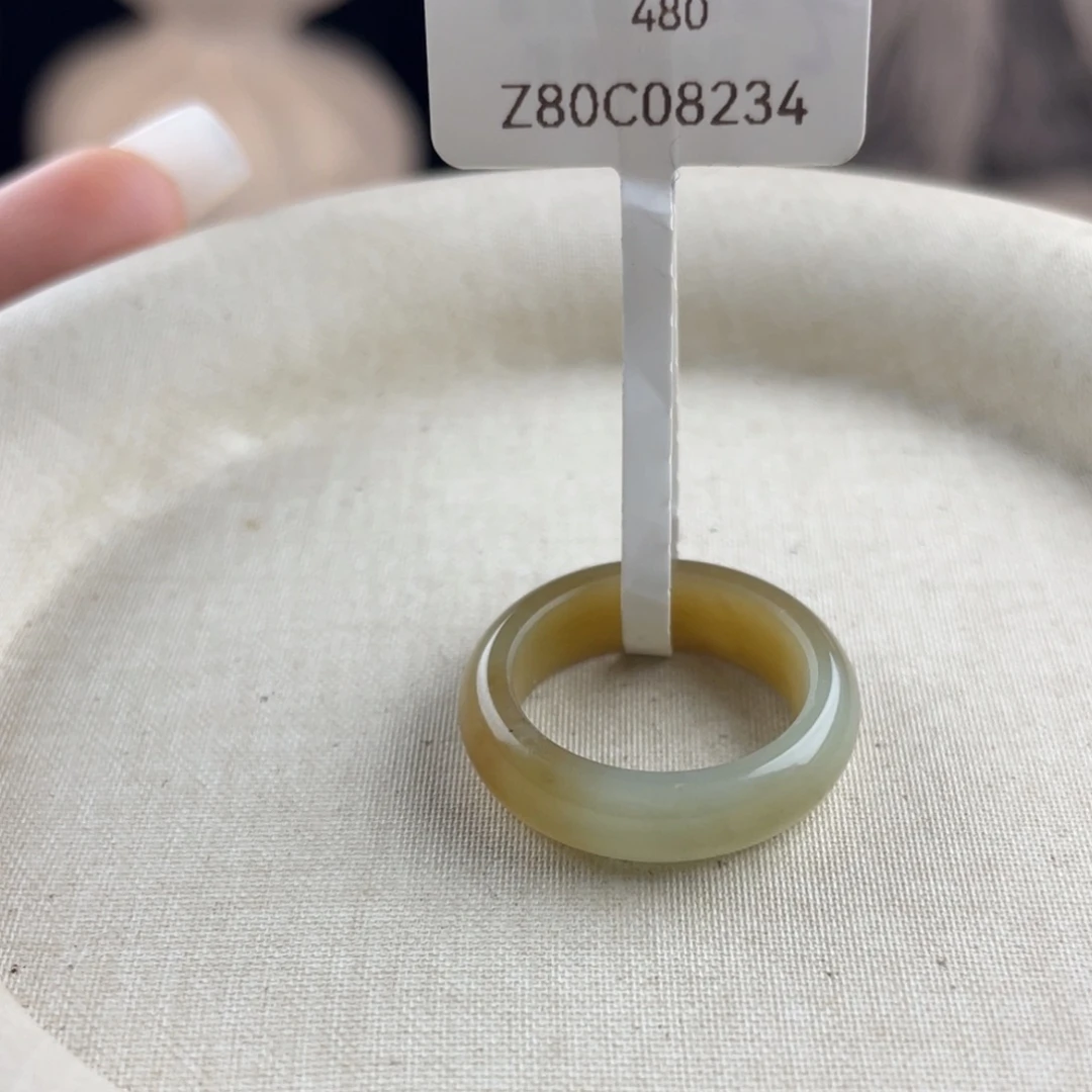 和田玉（糖玉）未镶嵌戒指