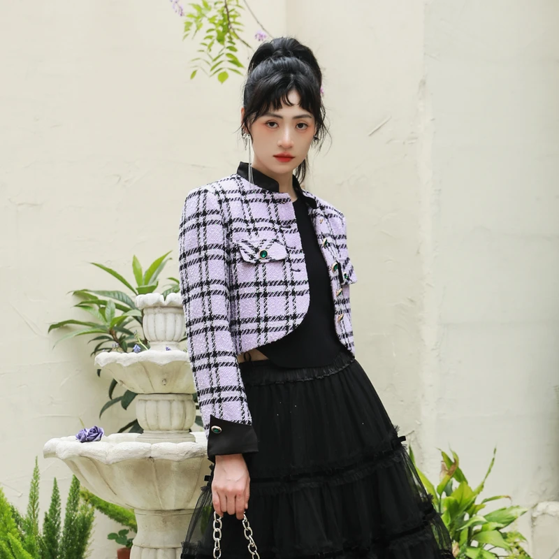 2023年时尚气质短款上衣6233113667