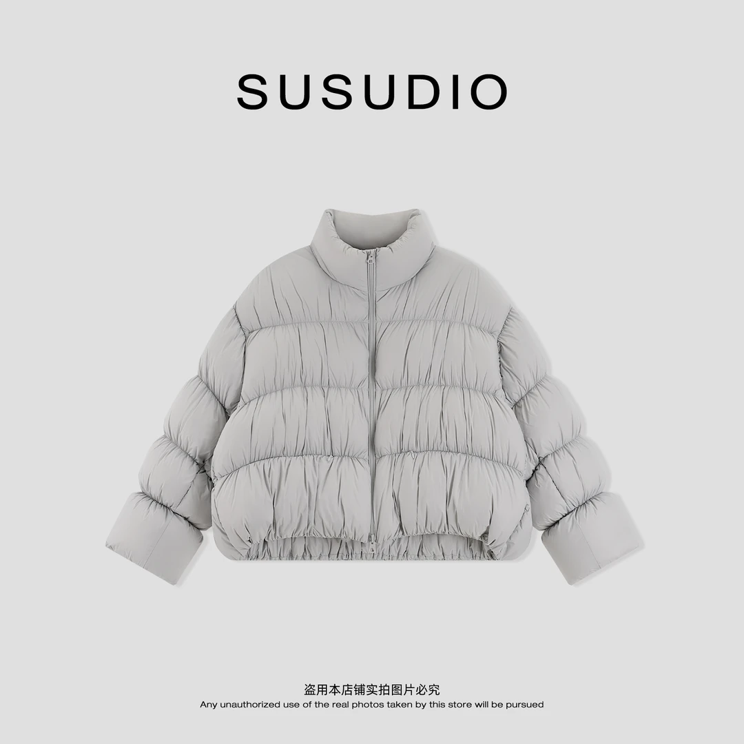 SUSUDIO 秋冬蓄热保暖耐寒蓬松五防零压感户外鹅绒羽绒服 70323