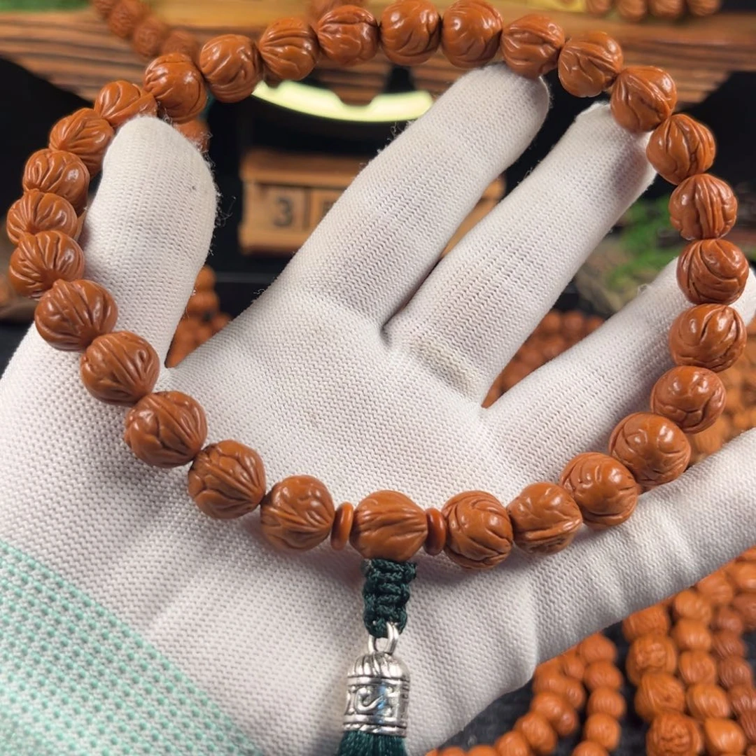 桃核手串F9链接手持