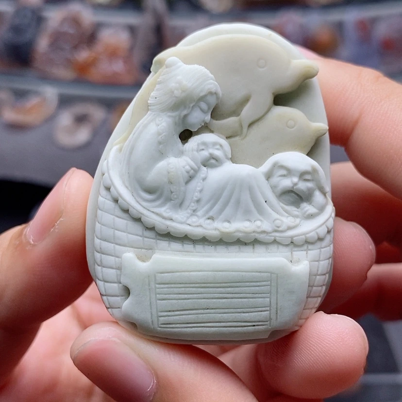 【闪购商品】未镶嵌吊坠定制石英质玉
