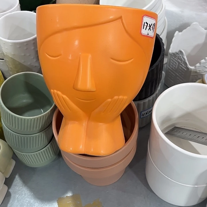 有孔！福利价！陶瓷花盆福利款式