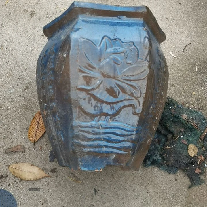 红陶口18高24瑕疵