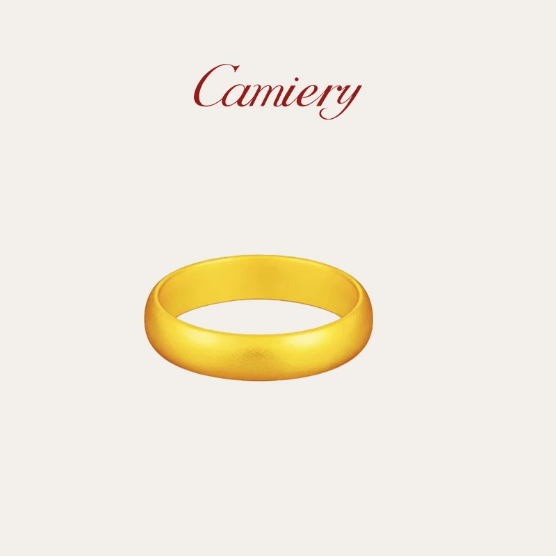 CAMIERY/卡美瑞 新中式磨砂轮胎戒指