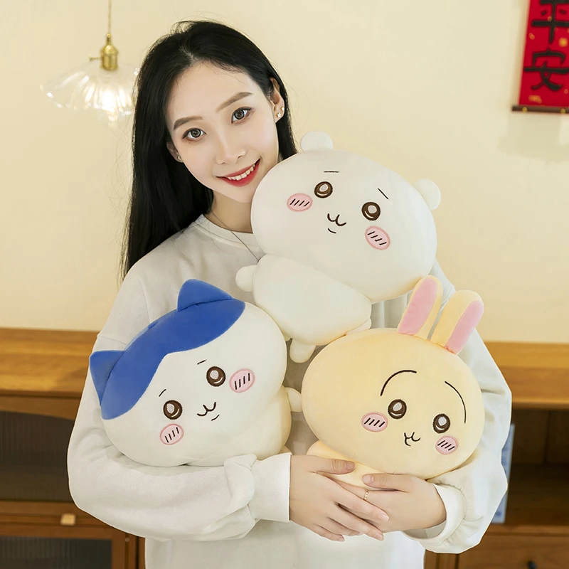 可爱吉伊咔哇chiikawa公仔乌萨奇小八毛绒玩具陪睡娃娃卡通玩偶女