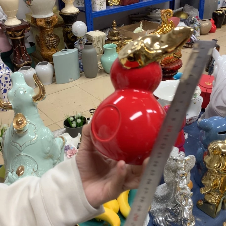 摆件微瑕陶瓷介意勿拍