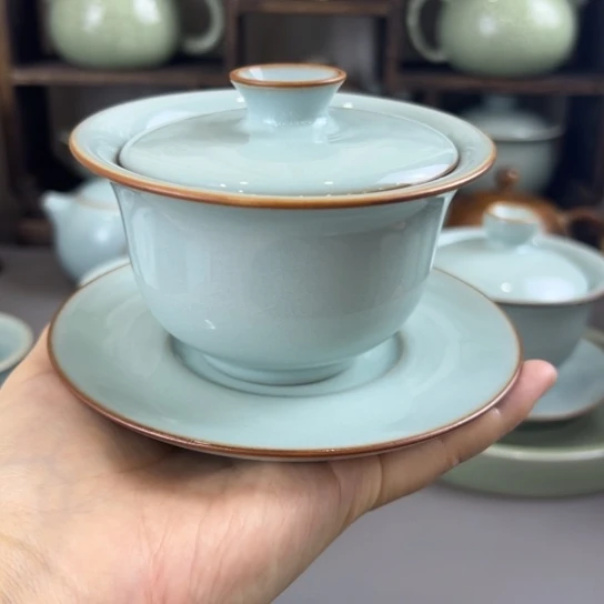 吉***心瓷片纯手工制作工艺制作