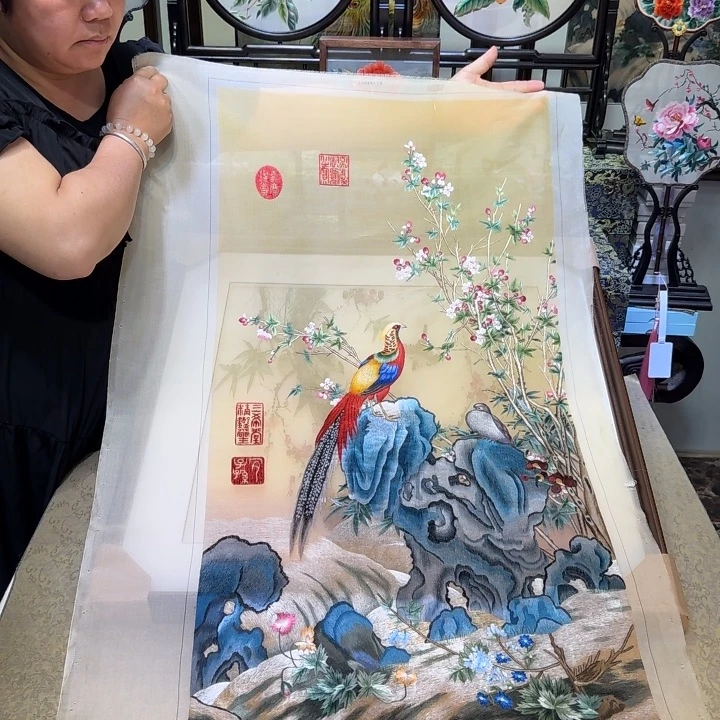 刺绣刺绣工艺精湛独特设计理念让