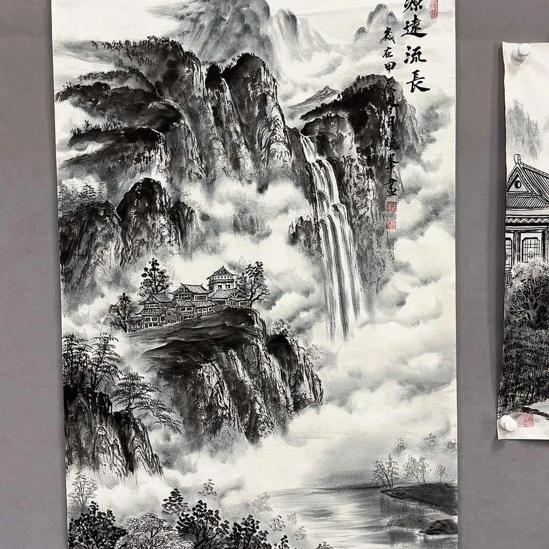 国画国画纯手绘作品请放心去藏