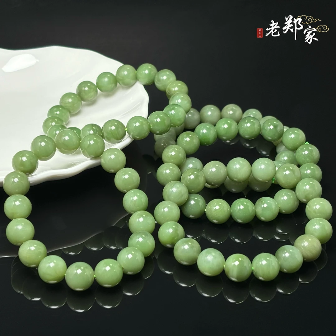 【老郑家】和田玉手串  约12mm 多样性发1件