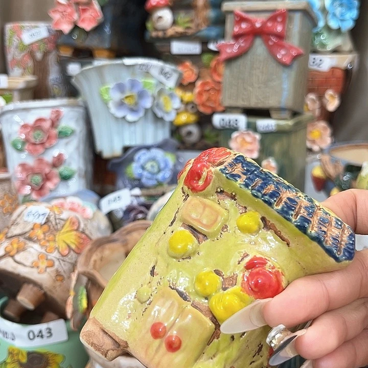 红陶粗陶多肉花盆