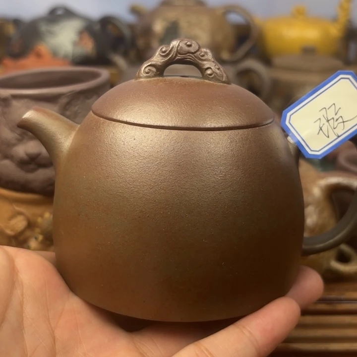 茶壶紫砂鱼化龙天青柴烧200c