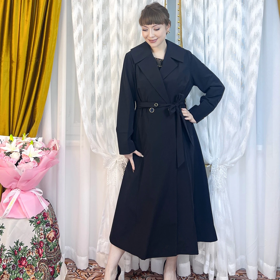 9920新款风衣女士修身显瘦气质