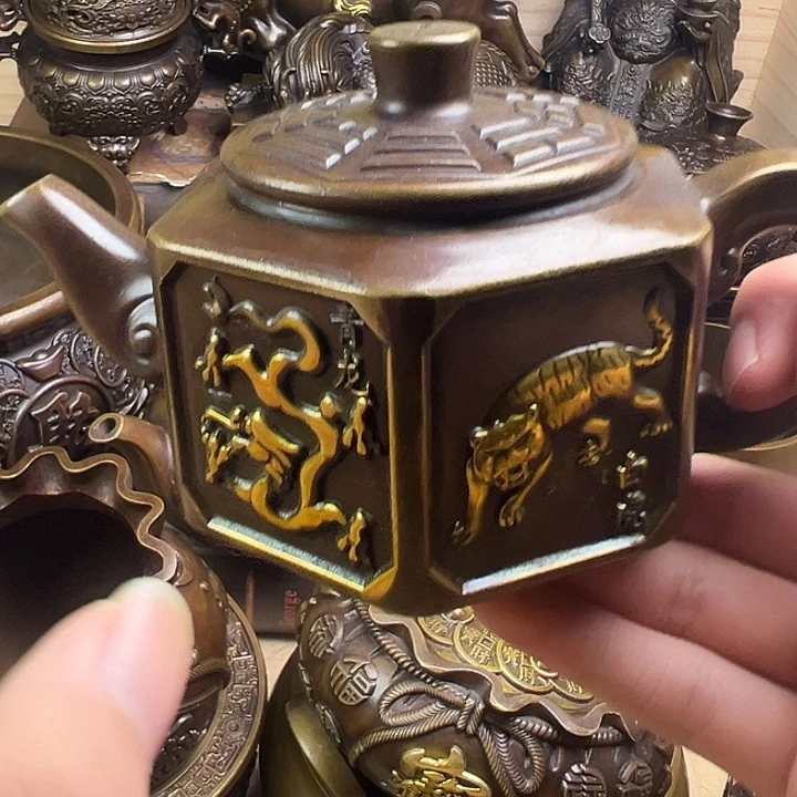 精美铜器，点击下单