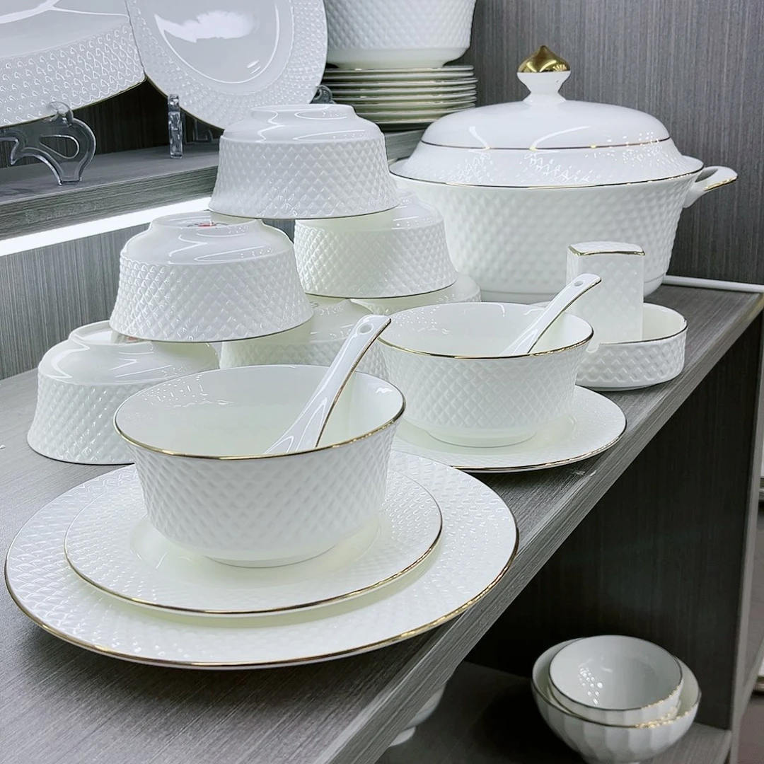 瓷红*景德镇钻雅陶瓷餐具