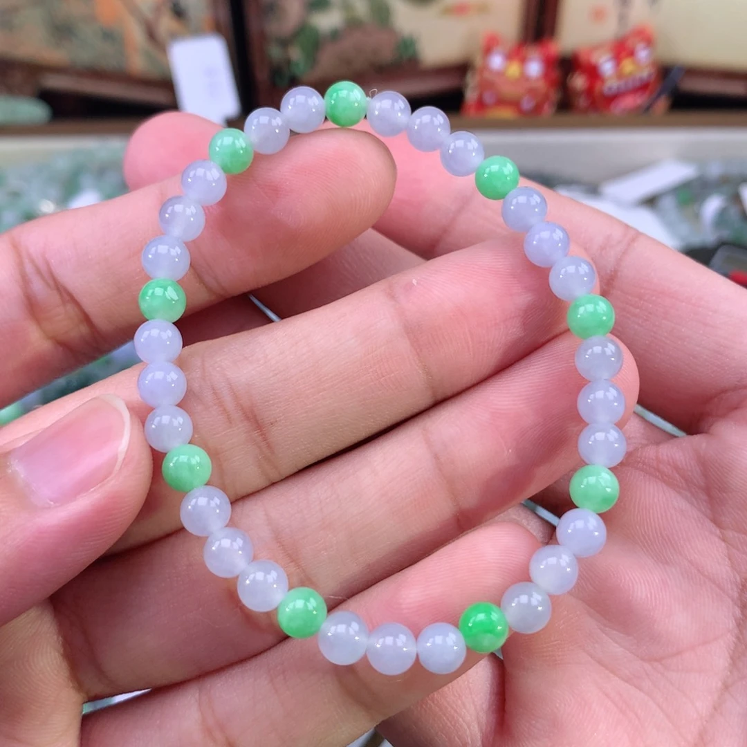 未镶嵌手链翡翠卡5.3