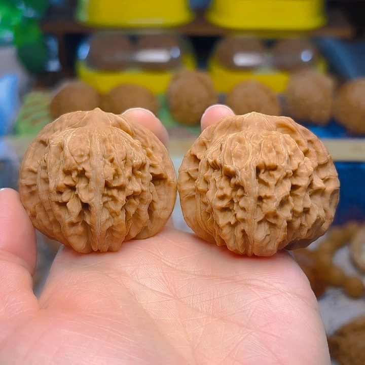 文玩核桃吊坠四座楼45