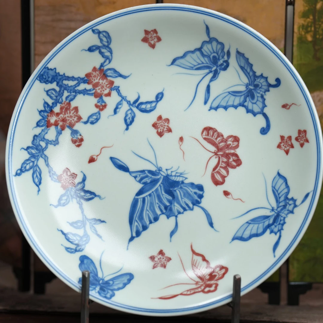 雨溪山房丨蝶恋花壶承  景德镇陶瓷