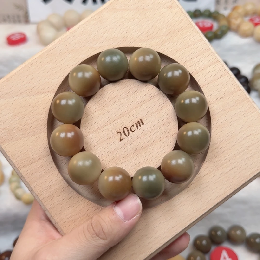 白玉菩提吊坠26-卡20敦煌老型