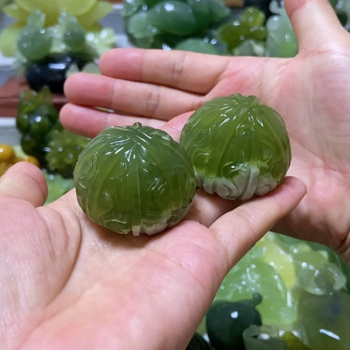 【闪购商品】蛇纹石玉未镶嵌把件