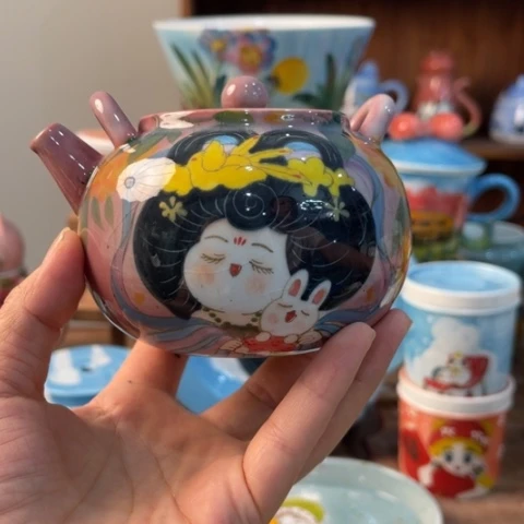 炉景德镇釉下手绘陶瓷
