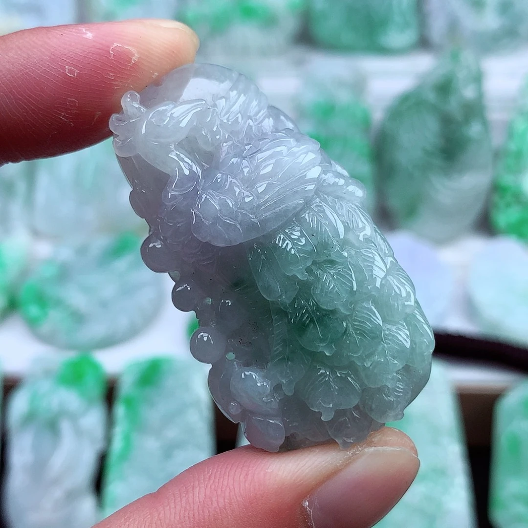 翡翠未镶嵌颈饰翡翠吊坠