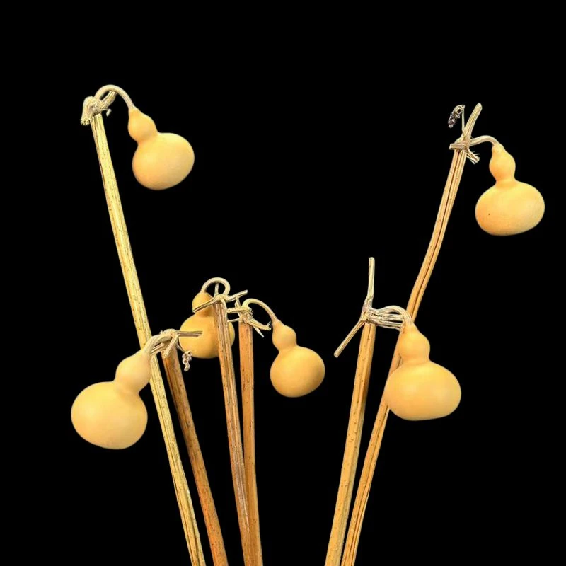 荷杆葫芦福禄禅意花瓶台面摆放