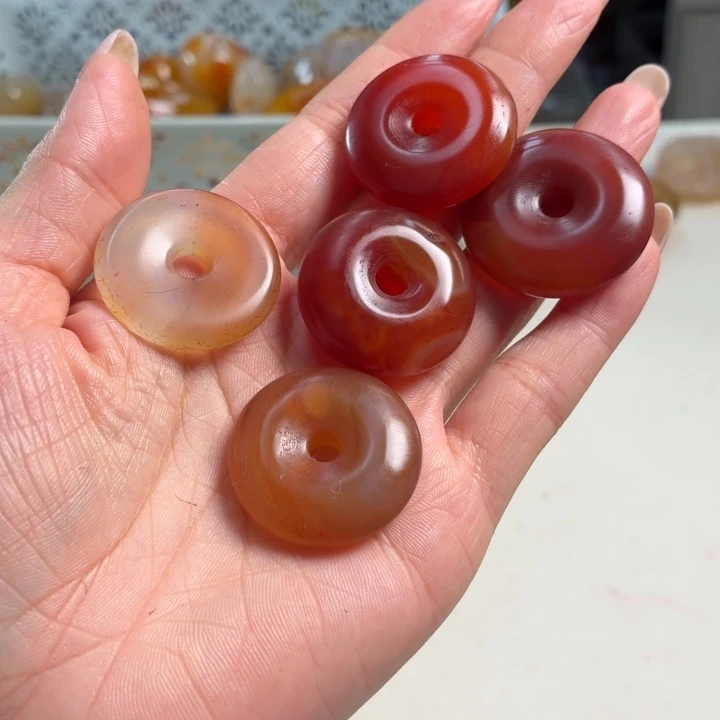 玛瑙/玉髓未镶嵌吊坠(不含链)