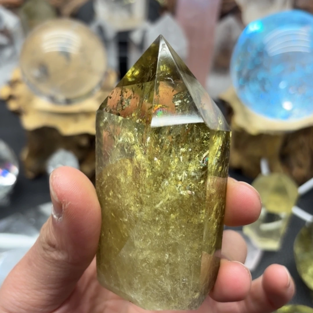 水晶摆件未镶嵌嘢*