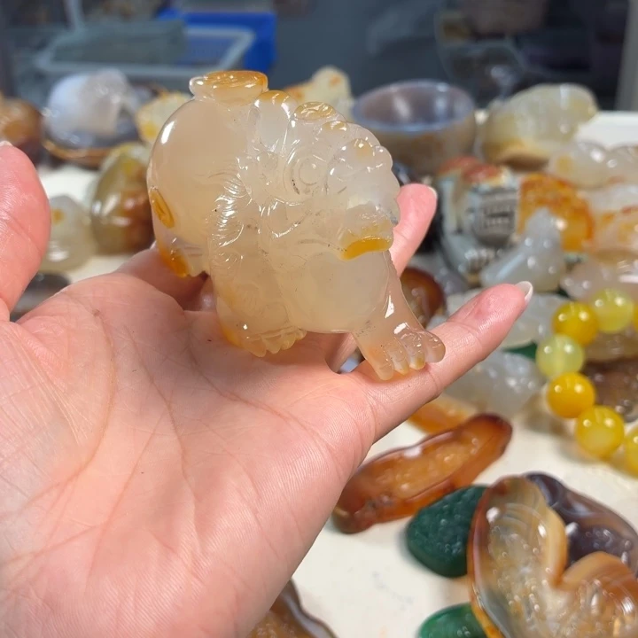 未镶嵌吊坠(不含链)玛瑙/玉髓