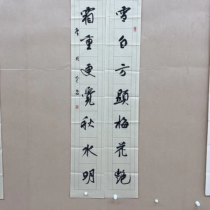 书法唐明全138*46㎝云南LS